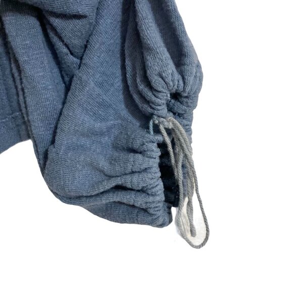 FREE PEOPLE Snow Kisses Embroidered Balloon Sleeve Boho Peasant Top - Picture 11 of 15